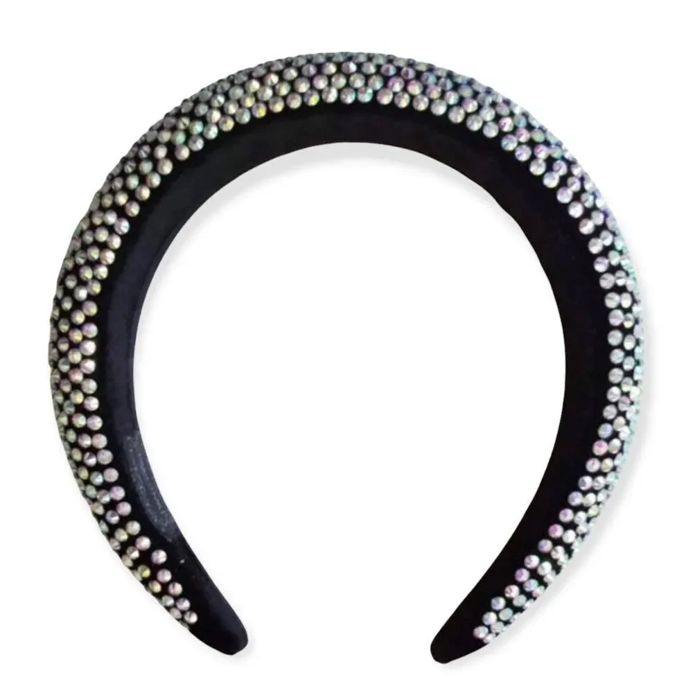 🆕Luxury Crystal Diamond Rhinestone Padded Headband